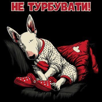ПринтНе Турбувати Буль PRT-B-0578 фото