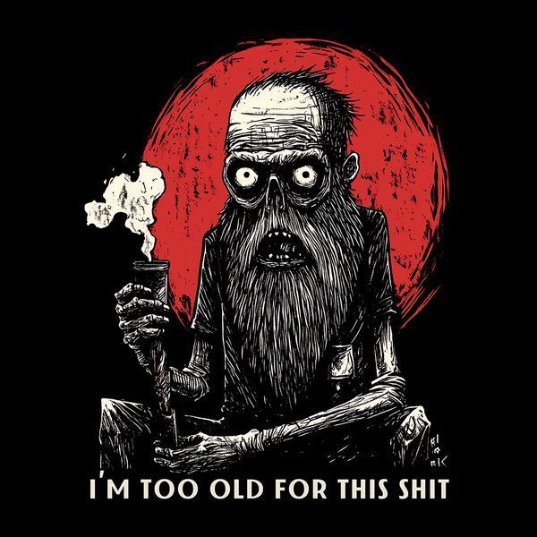 Футболка класична жіночаОстанній Герой I&rsquo;m too old for&hellip; BRT-821 фото