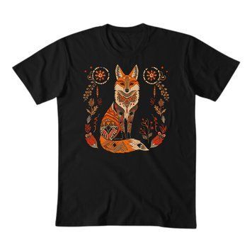 Футболка класична чоловіча/унісексЛисиця Етно Мія BRT-5002 фото