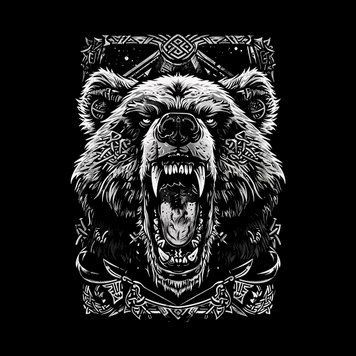 ПринтВедмежа Лють PRT-B-0080 фото
