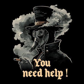 ПринтYou need help! PRT-B-0364 фото