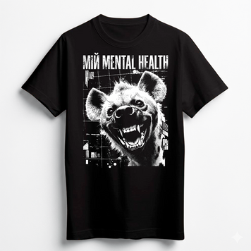 Футболка люкс оверсайзМІЙ MENTAL HEALTH BRT-38801 фото