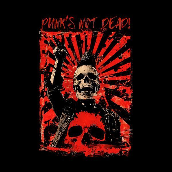 Худі оверсайзPunk's Not Dead! BRT-452 фото