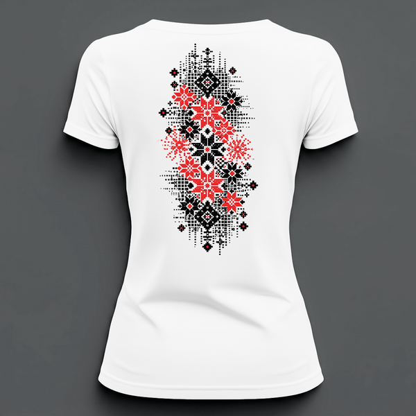 Футболка класична жіночаНитка Крізь Час. Embroidered Power BRT-40164 фото