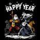 ПринтRock Happy New Year PRT-B-0585 фото 1