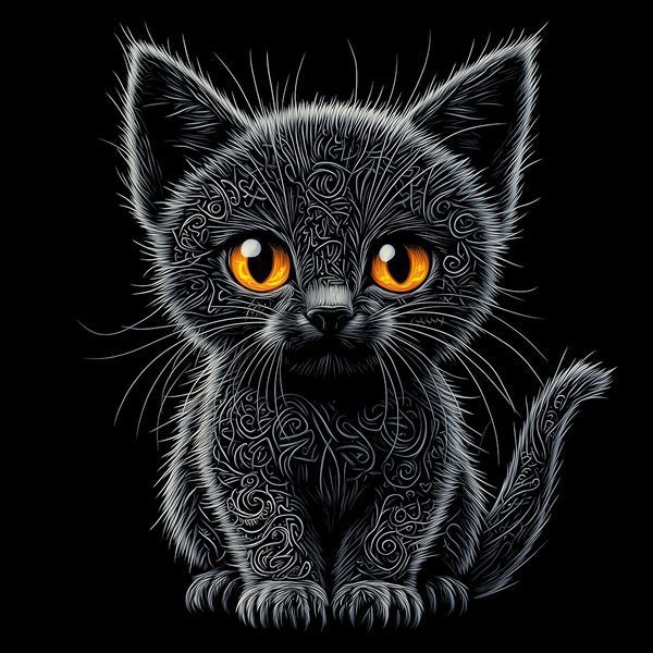 Футболка люкс оверсайзІнтуїтивний Страж Fylgja BRT-33541 фото