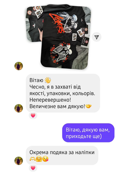 Фотовідгук клієнта про Любов сильніша та Закохані У Трояндах від baseartua